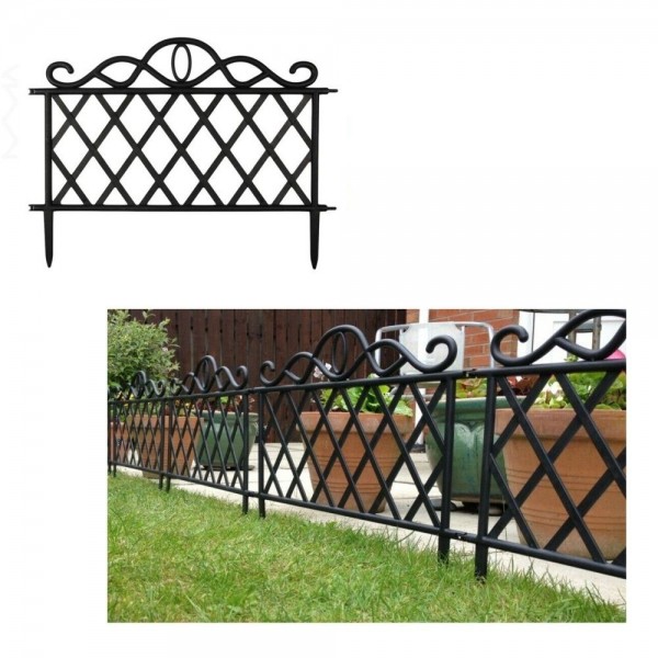 Декоративна градинска ограда 1,42 метра