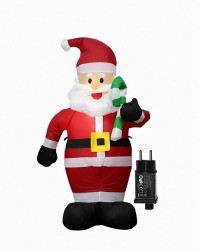 Надуваем  светещ Дядо Коледа